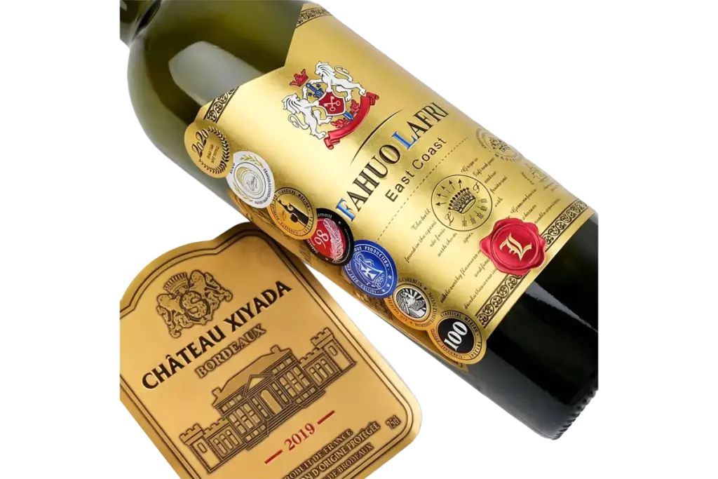 Premium Custom Liquor Bottle Labels & Personalized Wine Stickers