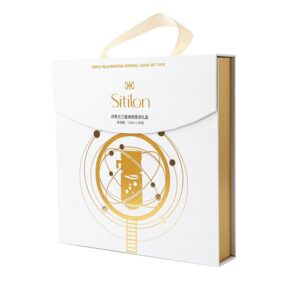 Foil Stamped Rigid Flap Gift Box for Luxury Sets