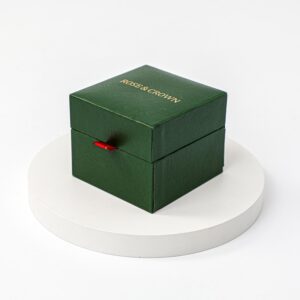 Foil Stamped Rigid Jewelry Gift Box for Fine Brands