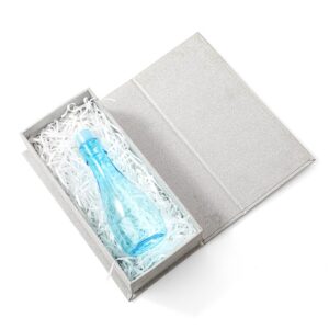 Glitter Finish Rigid Book-Style Box for Perfume