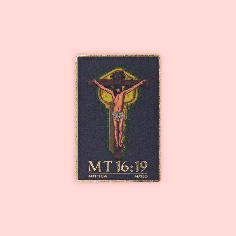 Gold Foil Textured Paper Art Label for Gifting