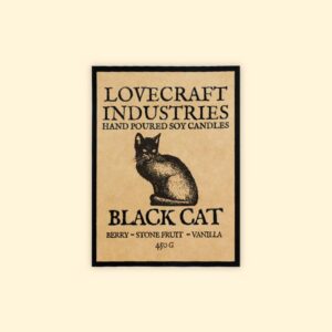 Kraft Paper Illustrated Label for Soy Candles