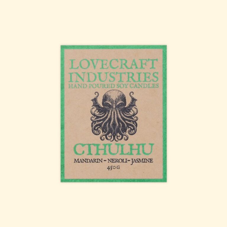 Kraft Textured Eco Label for Candle Brands