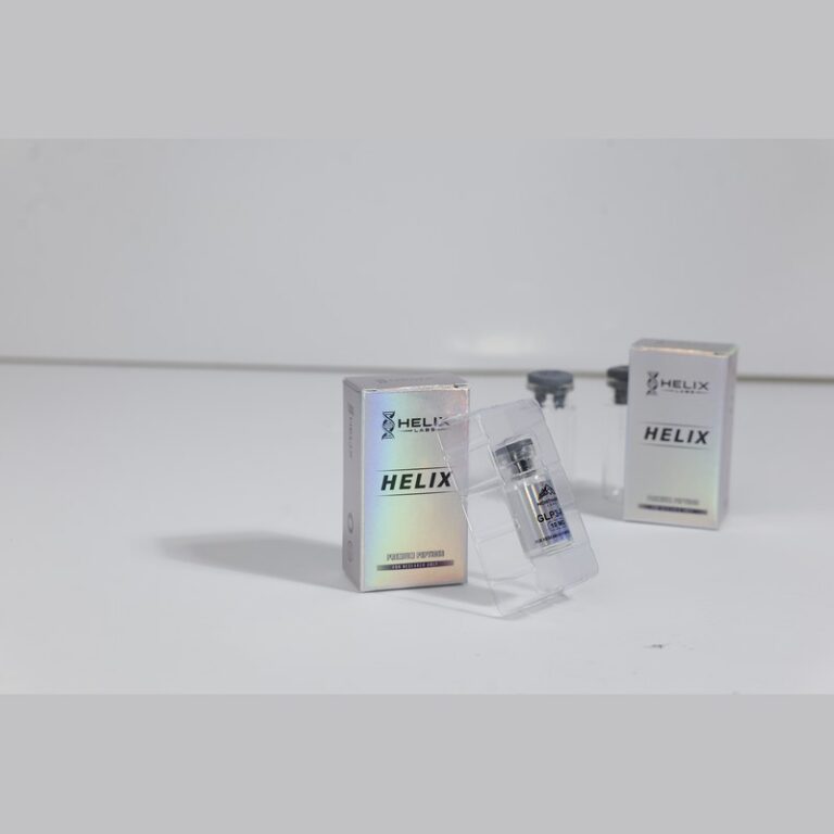 Minimal White Folding Carton for Prescription Medicine