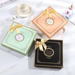 Pastel Foil-Frame Confection Box for Sweet Gifts