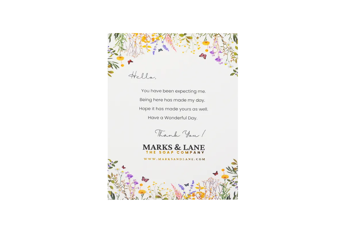 Premium Custom Thank You Cards & Order Inserts1