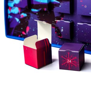 Rigid Candy Cube Set Box for Festive Confections