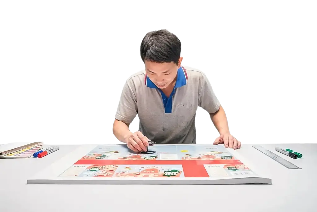 Label Manufacturer Help Finalize the Size