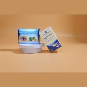 Spot UV Display Carton for Eye Health Supplements
