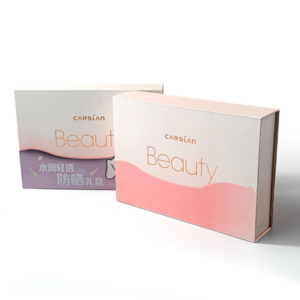 Matte Laminated Rigid Magnetic Gift Box for Cosmetics