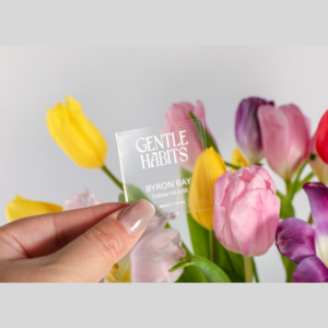 Clear Transparent Film Label for Perfume Refills
