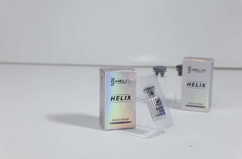 Minimal white folding carton for prescription medicine packaging